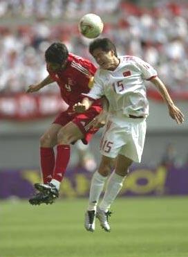2002年世界杯中国队vs土耳其